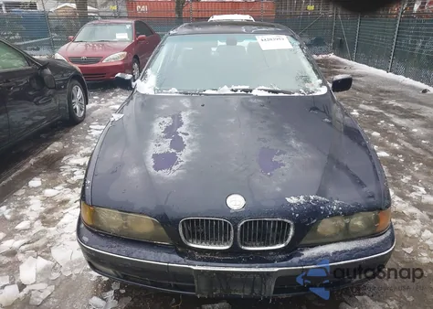 2000 BMW 528Ia from USA, damaged, VIN WBADM6340YGV01736